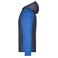 Chaqueta con capucha híbrida hombre JN772. Color royal/melange/anthracite/melan.