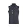 Chaleco polar mujer JN773. Color dark/grey/melange/silver.