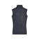 Chaleco polar mujer JN773. Color dark/grey/melange/silver.