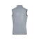 Chaleco polar mujer JN773. Color light/grey melange/red.