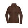 Chaqueta polar mujer JN781. Color brown.