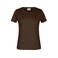 Camiseta mujer JN789. Color brown.