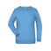 Sudadera básica mujer JN793. Color sky/blue.