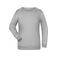 Sudadera básica mujer JN793. Color grey/heather.