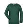 Sudadera básica mujer JN793. Color dark/green.