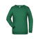Sudadera básica mujer JN793. Color irish/green.