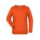 Sudadera básica mujer JN793. Color orange.