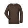 Sudadera básica mujer JN793. Color brown.