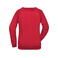 Sudadera básica mujer JN793. Color red.