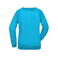 Sudadera básica mujer JN793. Color turquoise.