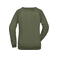 Sudadera básica mujer JN793. Color olive.