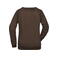 Sudadera básica mujer JN793. Color brown.