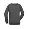 Sudadera básica mujer JN793. Color graphite.