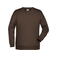 Sudadera básica hombre JN794. Color brown.