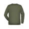 Sudadera básica hombre JN794. Color olive.