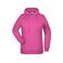 Sudadera con capucha mujer JN795. Color pink.