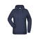 Sudadera con capucha mujer JN795. Color navy.