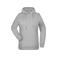 Sudadera con capucha mujer JN795. Color ash.