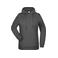 Sudadera con capucha mujer JN795. Color graphite.
