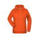 Sudadera con capucha mujer JN795. Color orange.