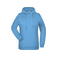 Sudadera con capucha mujer JN795. Color sky/blue.