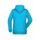 Sudadera con capucha mujer JN795. Color turquoise.