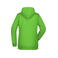 Sudadera con capucha mujer JN795. Color lime/green.
