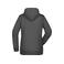 Sudadera con capucha mujer JN795. Color graphite.