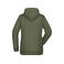 Sudadera con capucha mujer JN795. Color olive.