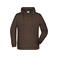 Sudadera con capucha hombre JN796. Color brown.