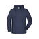 Sudadera con capucha hombre JN796. Color navy.