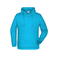 Sudadera con capucha hombre JN796. Color turquoise.