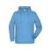 Sudadera con capucha hombre JN796. Color sky/blue.