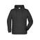Sudadera con capucha hombre JN796. Color black.