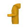 Sudadera con capucha hombre JN796. Color gold/yellow.