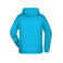 Sudadera con capucha hombre JN796. Color turquoise.