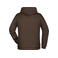 Sudadera con capucha hombre JN796. Color brown.