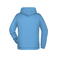 Sudadera con capucha hombre JN796. Color sky/blue.
