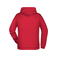 Sudadera con capucha hombre JN796. Color red.