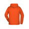 Sudadera con capucha hombre JN796. Color orange.