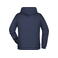 Sudadera con capucha hombre JN796. Color navy.