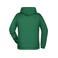 Sudadera con capucha hombre JN796. Color irish/green.