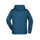 Sudadera con capucha hombre JN796. Color petrol.