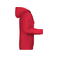 Sudadera con capucha hombre JN796. Color red.