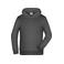 Sudadera con capucha niño Jn796k. Color graphite.