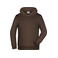 Sudadera con capucha niño Jn796k. Color brown.