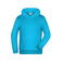 Sudadera con capucha niño Jn796k. Color turquoise.
