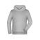 Sudadera con capucha niño Jn796k. Color grey/heather.