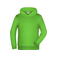 Sudadera con capucha niño Jn796k. Color lime/green.