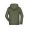 Sudadera con capucha niño Jn796k. Color olive.